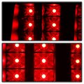 Acanii For 2005-2009 Ford Mustang Black Housing Led Perform Tail Lights Brake Lamps Pair Set Replacement Left Right