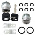 2 Sets Door Lock Cylinder With Keys For 1999-2016 Ford F250 F350 Super Duty