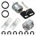 2 Sets Door Lock Cylinder With Keys For 1999-2016 Ford F250 F350 Super Duty