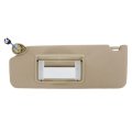 Beige Sun Visor Shade Driver Left Side Replacement For 2017 2021 Pilot And 2018 2020 Ridgeline Part Number 83280 Tg7 A12za 