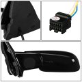 Ch1320204 Oe Style Powered Driver Left Side View Door Mirror Compatible With Town Country Dodge Grand Caravan 01-07