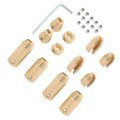 12 X Brass Motorcycle Wheel Weights Refill Kit Replacement For Yamaha