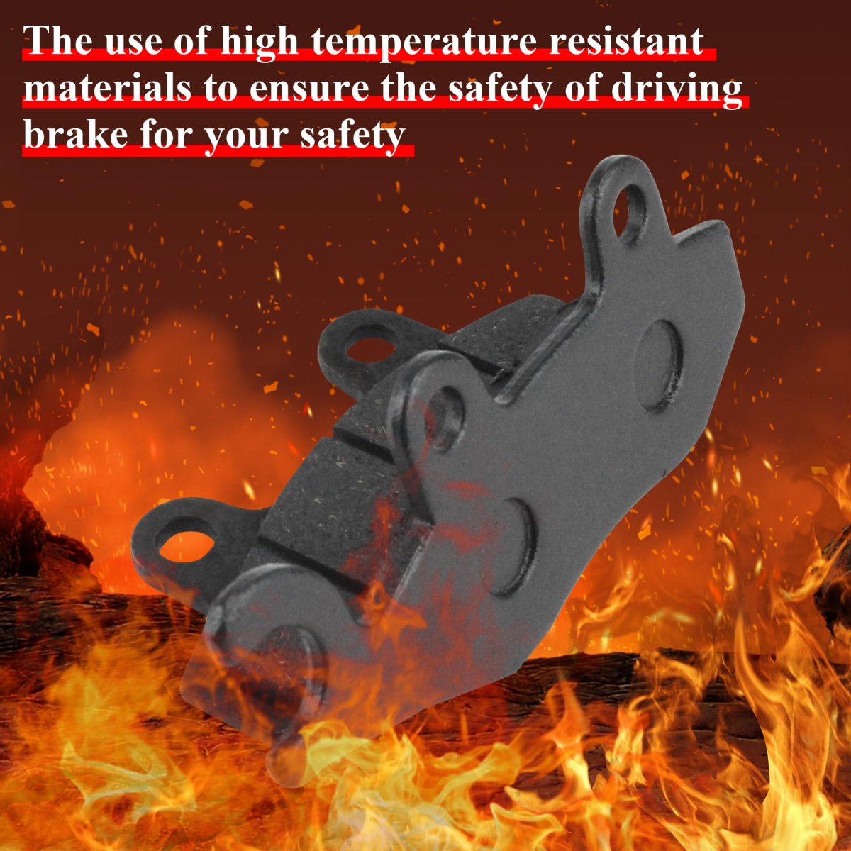 Disk Brake Pads Front Rear Set For 150cc Gy6 Chinese Atv Quad Buggy Go Kart Scooter Moped Fits Yerf Dog Spiderbox And Baja Sun