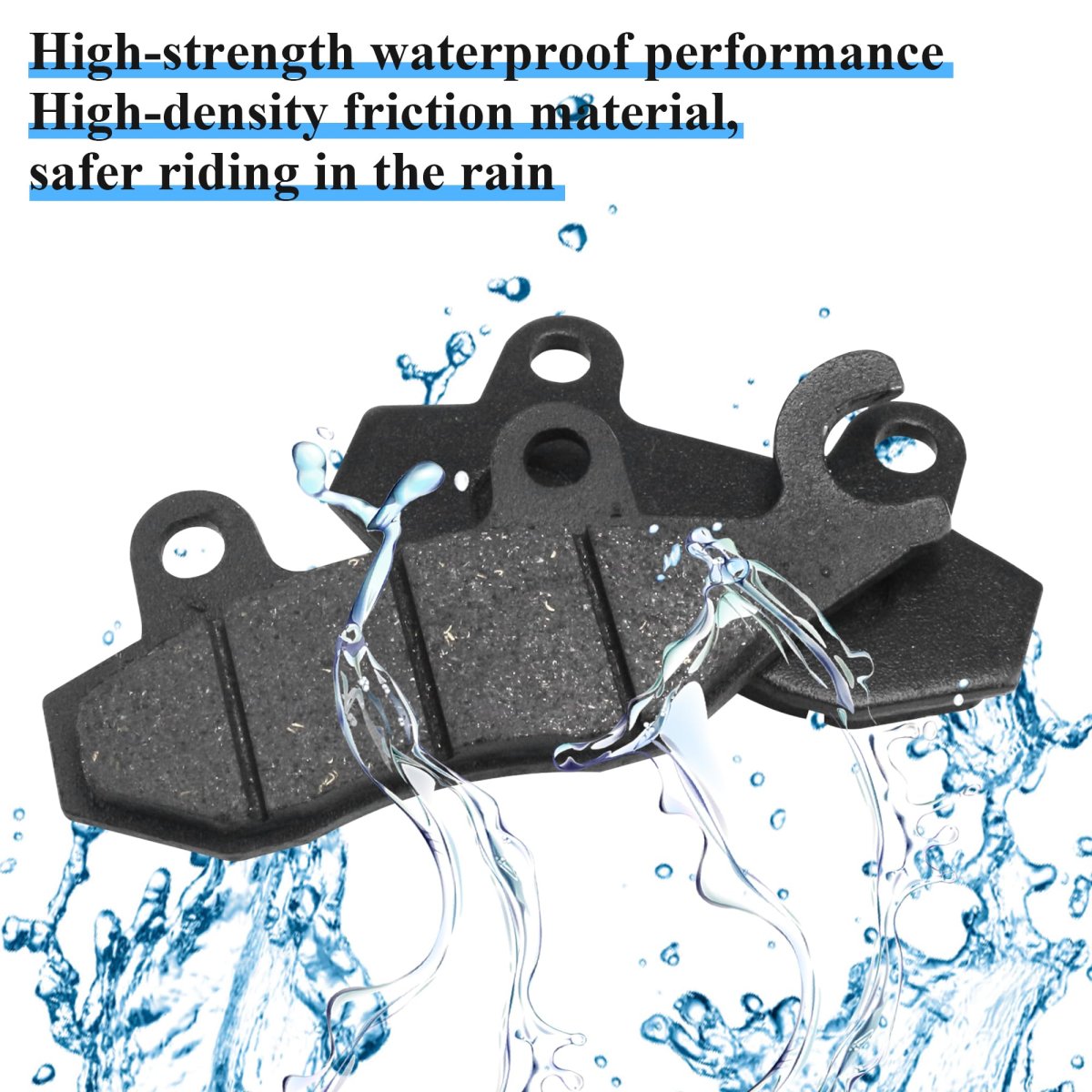 Disk Brake Pads Front Rear Set For 150cc Gy6 Chinese Atv Quad Buggy Go Kart Scooter Moped Fits Yerf Dog Spiderbox And Baja Sun