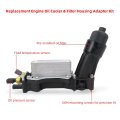 68105583af 68105583ae 68105583aa Engine Oil Cooler Filter Assembly For 2014-2016 Chrysler Town Country 3 6l V6