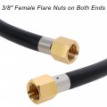 Rv Propane Hose Connector Assembly 2 Foot 3 8 Female Flare X Quick Connect4 Inches 2 Pack Fireplace Extension Connection