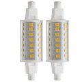 Sunlite 81017-su Led T8 Double Ended Light Bulb R7s 78 Mm 4 5 Watts 40w Halogen Equivalent 460 Lumen Ul Listed 2 Pack 30k Warm 
