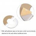Uxcell Wall Split Flange 4pcs 304 Stainless Steel Round Escutcheon Plate For 42mm Diameter Pipe