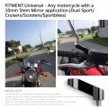 Topteng Motorcycle 10mm Rear Mirror Side View Rearview Fits For Honda Cb1000r Cb600f Hornet Cb600 Cb900 Cb1300sf Cb750 Cb400