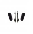 Partsw 4 Pc Steering Kit Front Inner Tie Rod Ends Bellow Boots 