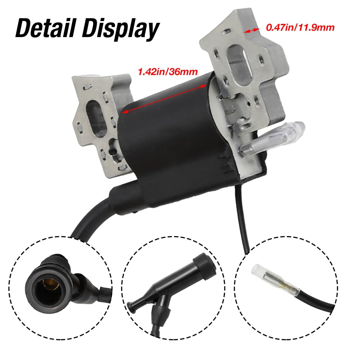 Ignition Coil For Briggs And Stratton 950 Snow Series Cr750 Cr950 Xr550 Xr750 Xr950 Replaces 797343 590603 Magneto Armature
