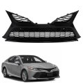 Glossy Black Honeycomb Mesh Front Lower Grill With Sensor Holes Replacement For Camry Se Xse Sedan 4-door 2021 2022 
