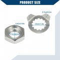 Hihaha No 90179-18020 Front Sprocket Holder Lock Nut Bolt Washer 13 Tooth For Yamaha 660r Yfm660r 2011-2015 Atv Durable Metal