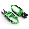 Motorcycle Footpeg Front Rider Touring-type With No-extension For Ducati 1198 S R Evo 2010-2012 Green