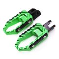 Motorcycle Footpeg Front Rider Touring-type With No-extension For Ducati 1198 S R Evo 2010-2012 Green