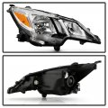 Factory Style Halogen Headlight For 2021-2023 Mitsubishi Mirage G4 Chrome Housing Clear Lens Direct Replacement Right Passenger