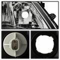 Factory Style Halogen Headlight For 2021-2023 Mitsubishi Mirage G4 Chrome Housing Clear Lens Direct Replacement Right Passenger