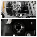 Factory Style Halogen Headlight For 2021-2023 Mitsubishi Mirage G4 Chrome Housing Clear Lens Direct Replacement Right Passenger