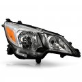Factory Style Halogen Headlight For 2021-2023 Mitsubishi Mirage G4 Chrome Housing Clear Lens Direct Replacement Right Passenger