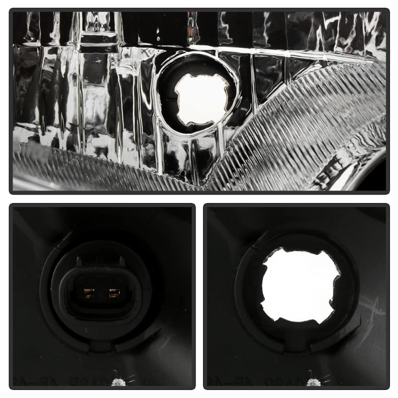 Factory Style Halogen Headlight For 2021-2023 Mitsubishi Mirage G4 Chrome Housing Clear Lens Direct Replacement Right Passenger