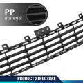 Front Bumper Lower Grille For Infiniti Q50 2014-2017 Matte Black Grill In1036102 622544hb0a