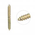 Uxcell 4x18mm Hanger Bolts 12pcs Double Ended Self-tapping Thread Wood To Dowel Screws For Connecting