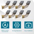 8x Carbon Brush For 9403 5740nb Rp1101 Ls0711z Rd1101 Rf1101 9015b 4101rh Replacement Cb303 191963-2 194996-6 Colip-7494-2