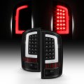 Akkon For 03-06 Dodge Ram 1500 2500 3500 Led Drl Light Tube Black Tail Brake Lamp Assembly 