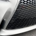 Ecotric Front Lower Bumper Grille Grill Black Plastic Compatible With 2014-2016 Lexus Is200t Is250 Is350 F Sport Replacement
