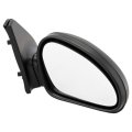 Passenger Side Door Mirror Ford Escort 1997 To 2002 Black Standard Style Replacement For Fo1321166 And F7cz17682aa 