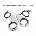 Ubef Motorcycle Led Turn Signal Light Waterproof Universal Turning Indicator Low Power Consumption Aluminum Shell Bright For
