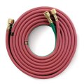 Hobart 770132 Oxy Acet Hose Grade R Twin Welding 1 4-inch By 25-feet Red 