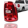 Halogen Tail Light Assembly For 2025 Dodge Ram 1500 Rear Lamp Taillight Right Passenger Side Red Bezel Replace 68531048aa 