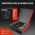 A-premium Ignition Coils And Spark Plugs Kits Compatible With Chevrolet Colorado 2007-2012 Gmc Canyon 2 9l