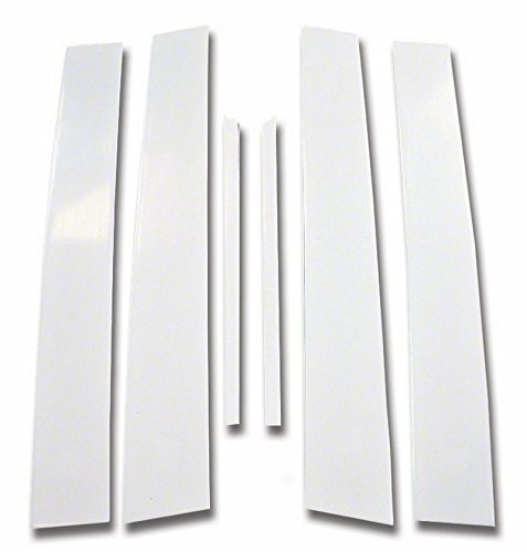 6pc Chrome Pillar Trim Covers For Toyota Corolla 2009 2013 304 Grade Stainless Steel Mirror Finish Window Moldings With 3m