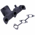 Solarhome New Exhaust Manifold 1g962-12310 Eg511-12310 With Gasket 1g962-12350 Compatible Kubota Engine D902 D722 D782 Df752