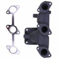 Solarhome New Exhaust Manifold 1g962-12310 Eg511-12310 With Gasket 1g962-12350 Compatible Kubota Engine D902 D722 D782 Df752