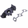Solarhome New Exhaust Manifold 1g962-12310 Eg511-12310 With Gasket 1g962-12350 Compatible Kubota Engine D902 D722 D782 Df752