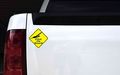 5in X Small Plane Pilot On Board Sticker By Stickertalk 