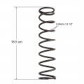 Uxcell 16 5cm Black Replacement Motorcycle Motorbike Front Fork Spring For Ax100 2pcs