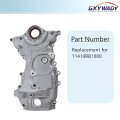 Engine Chain Case Timing Cover Assembly Replacement For Fit 2009 2010 2011 L4 1 5l 11410rb1000