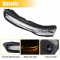 Uxcell Car Led No 87614a7000 Left Side Rear View Mirror Turn Signal Amber Light Indicator For Kia Forte Forte5 Ex Lx S