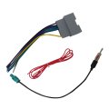 Car Stereo Radio Wiring Harness Antenna Adapter Kit Fit For Jeep Wrangler 2007-2017 
