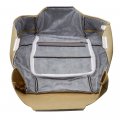 Secosautoparts Leather Car Seat Cover Artificial Non-slip And Waterproof Compatible With Ford 150 F250 Lariat Super Crew