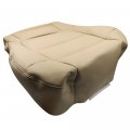 Secosautoparts Leather Car Seat Cover Artificial Non-slip And Waterproof Compatible With Ford 150 F250 Lariat Super Crew