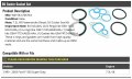 Oil Cooler Gasket Set Compatible With 1999-2003 Ford F-350 Super Duty 7 3l V8 Diesel