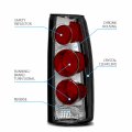 Amerilite For Chevy Gmc C K Truck Silverado Sierra Suburban Blazer Tahoe Yukon Euro Style Chrome Replacement Tail Lights Set