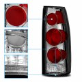Amerilite For Chevy Gmc C K Truck Silverado Sierra Suburban Blazer Tahoe Yukon Euro Style Chrome Replacement Tail Lights Set