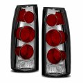 Amerilite For Chevy Gmc C K Truck Silverado Sierra Suburban Blazer Tahoe Yukon Euro Style Chrome Replacement Tail Lights Set