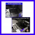 Xxciwp 2018 Dodge Ram 1500 Center Console Organizer Tray For 2009-2018 Armrest Glove Storage Box 2500 3500 2010-2018